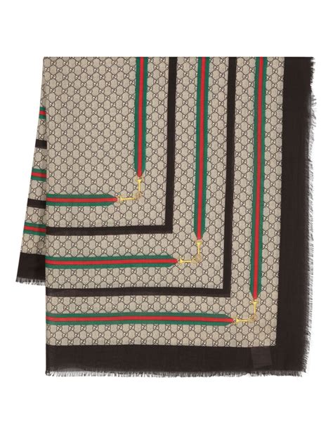 gucci sciarpa ratti|gucci frayed scarf.